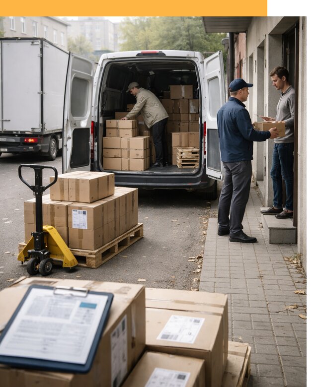 Доставка грузов от двери до двери с таможней от 45531 руб.