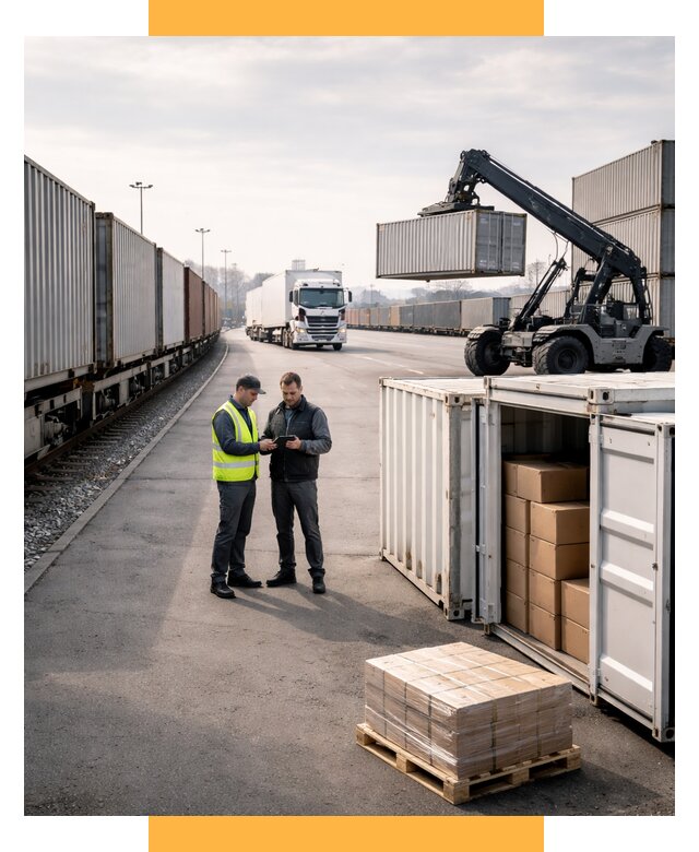 Международные мультимодальные перевозки от 45531 р. | СетСервис-Клн