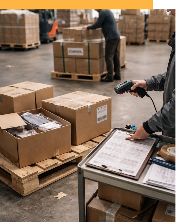 Сборные грузы из Китая: доставка, склад и таможня от 18212