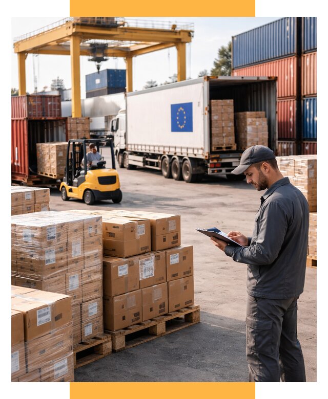 Доставка грузов из Европы от 12142 р., логистика СетСервис-Клн