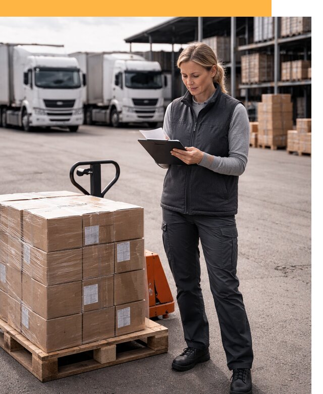 Доставка грузов из Европы к дверям клиента от 12142 руб