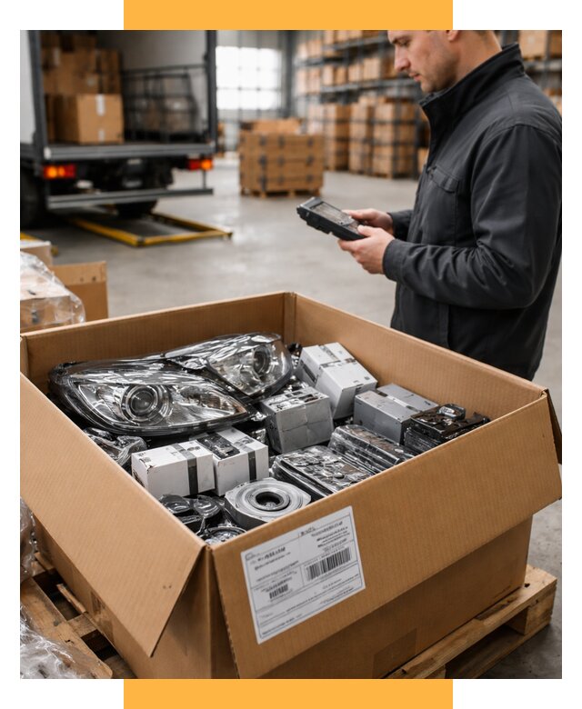 Доставка автозапчастей из Европы под ключ от 12648 р. | СетСервис-Клн