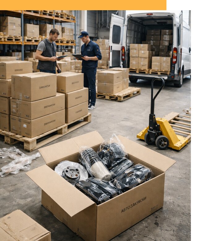 Доставка автозапчастей из Европы от 12648 руб быстро и надёжно