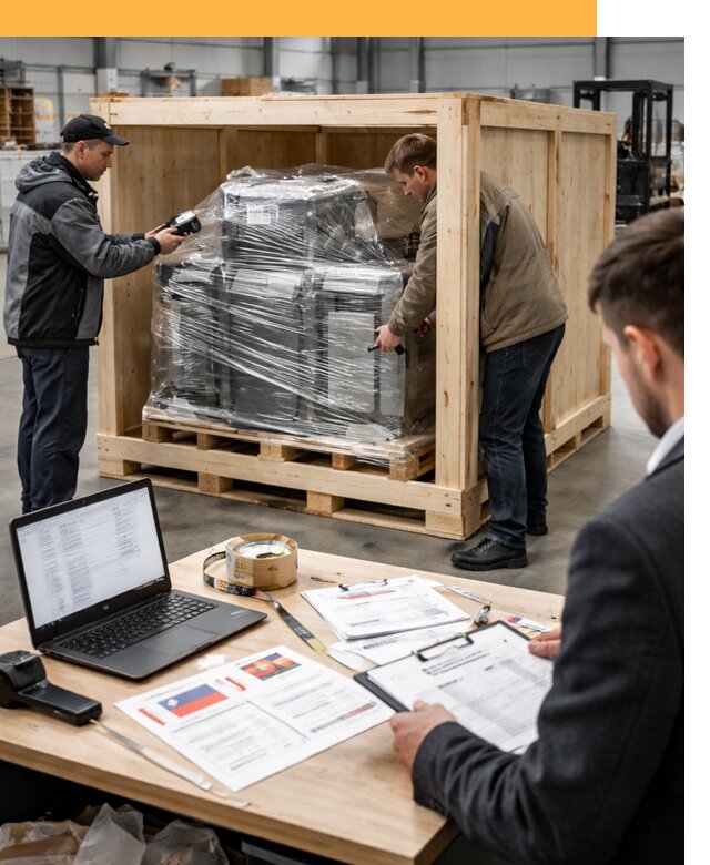 Доставка промышленного оборудования из США от 65767 руб