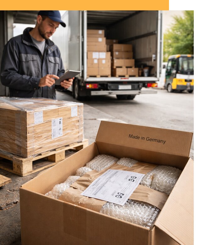 Доставка грузов из Германии от 45531 руб с таможенным оформлением