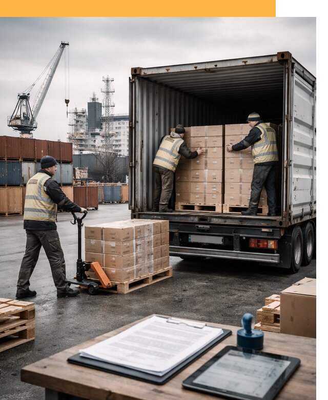 Доставка грузов из Латвии от 25295 руб, морская, авто, авиа