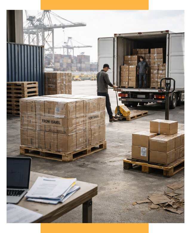 Доставка грузов из Израиля от 15177 р., логистика от СетСервис-Клн