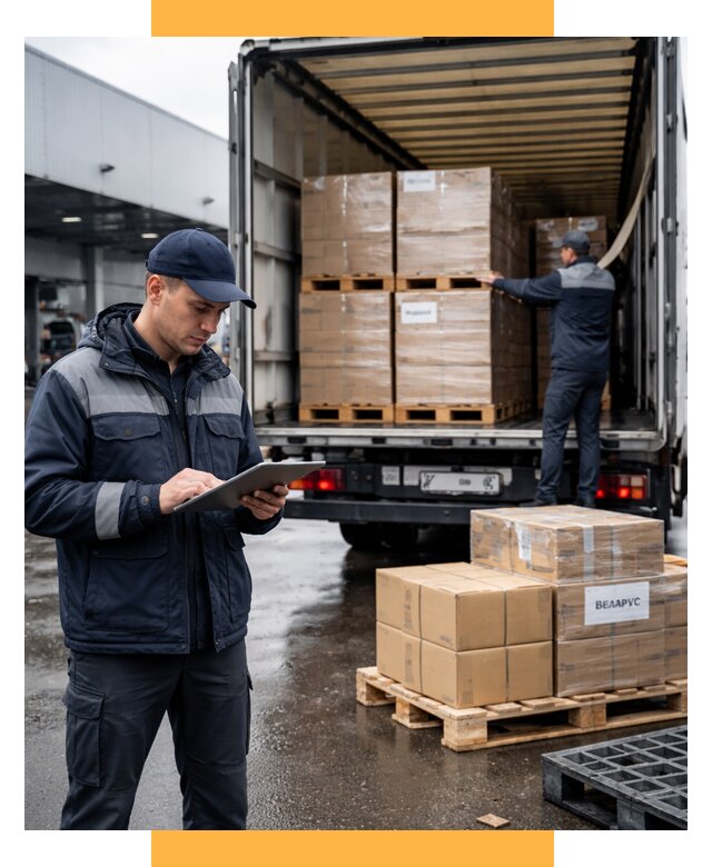 Доставка грузов из Беларуси от 15177 р. логистика СетСервис-Клн