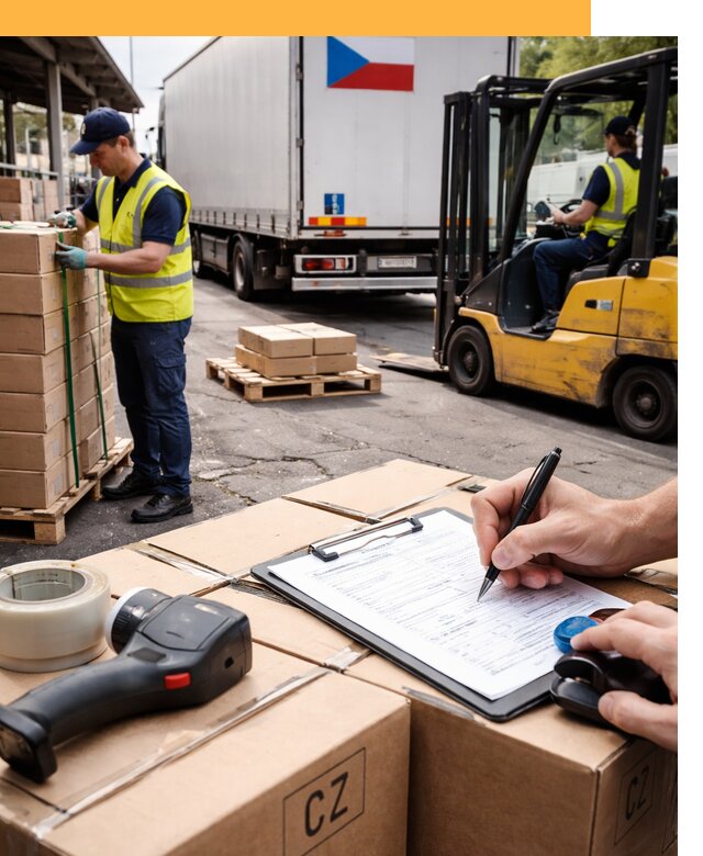 Доставка грузов в Чехию от 35413 руб, международные перевозки