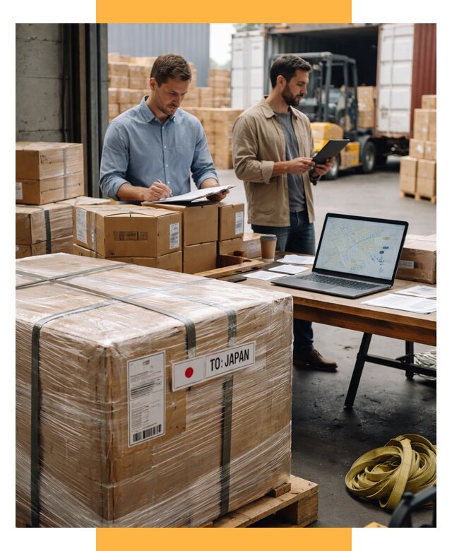 Доставка грузов в Японию от 25295 р., логистика СетСервис-Клн