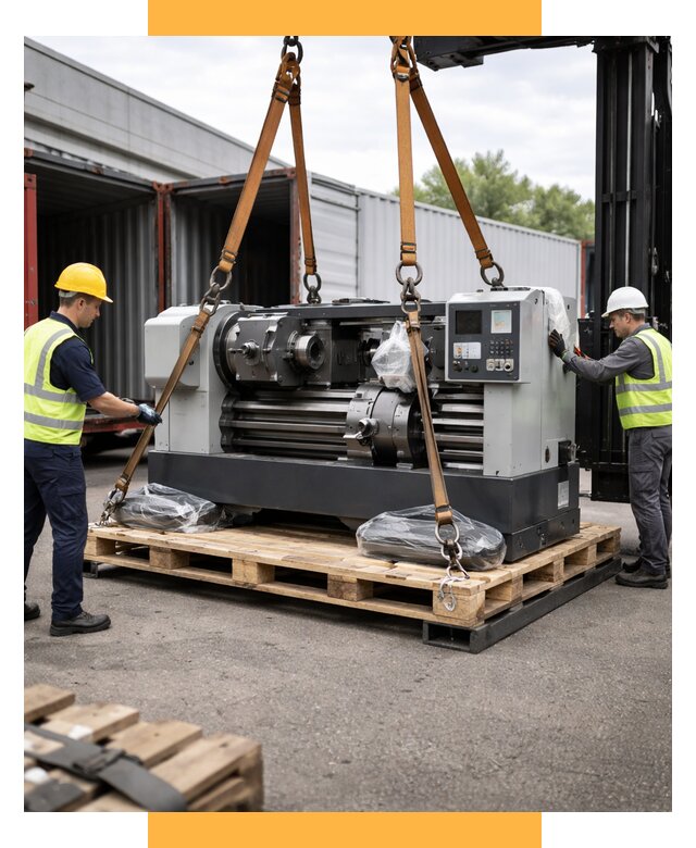 Перевозка станков и таможня от 60708 р. | СетСервис-Клн логистика