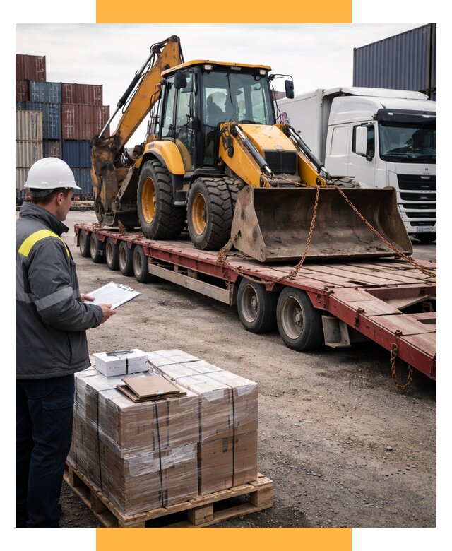 Международная перевозка спецтехники от 45531 р., СетСервис-Клн