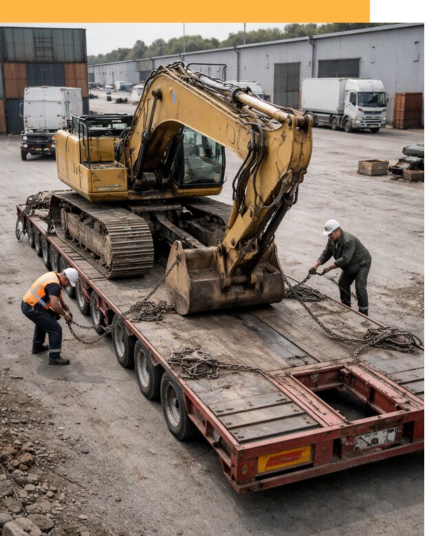 Перевозка спецтехники по России и миру от 45531 руб