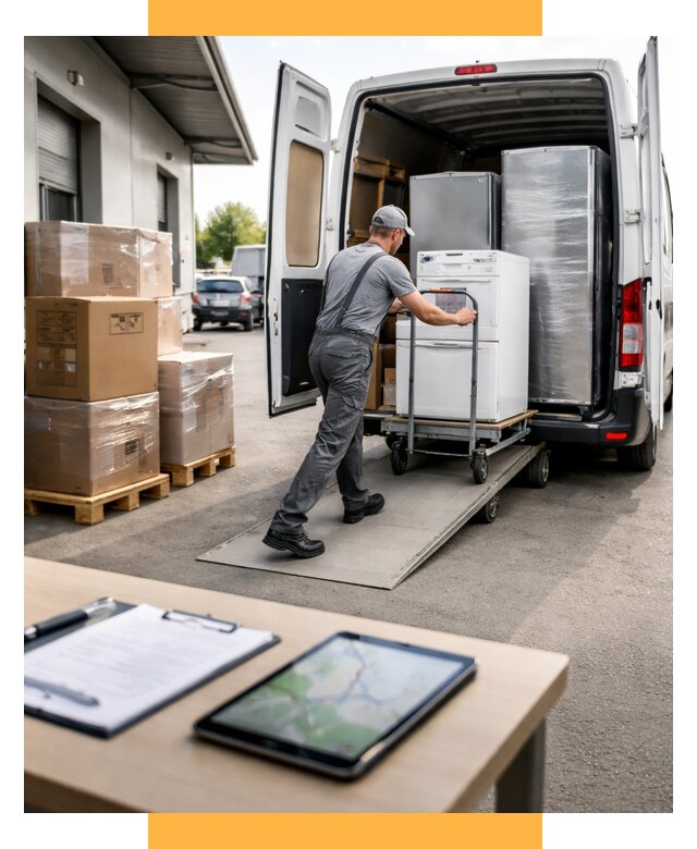 Перевозка бытовой техники от 6577 р. - логистика СетСервис-Клн