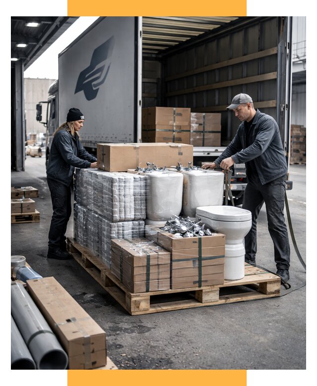 Перевозка сантехники под ключ от 1821 р. | СетСервис-Клн