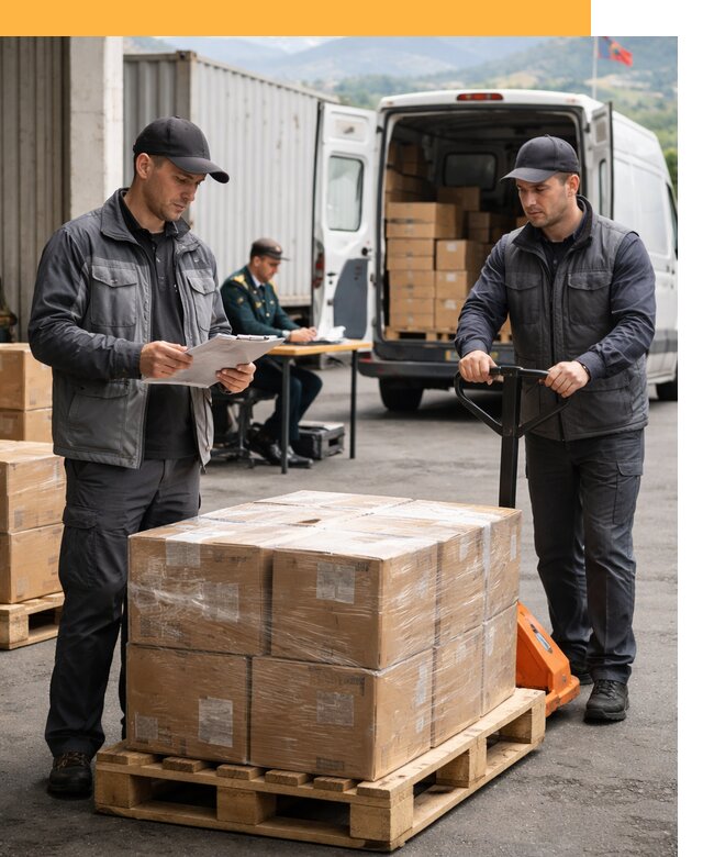 Доставка грузов через Армению, быстрая таможенная очистка от 25295