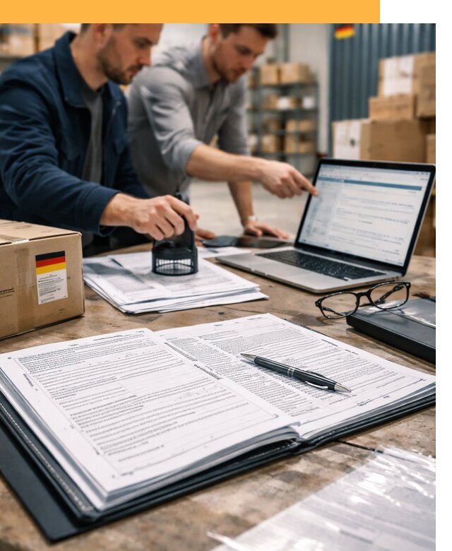 Таможенное оформление грузов из Германии от 9106 руб.