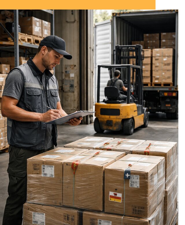 Реэкспорт товаров с таможенным оформлением и доставкой от 12142