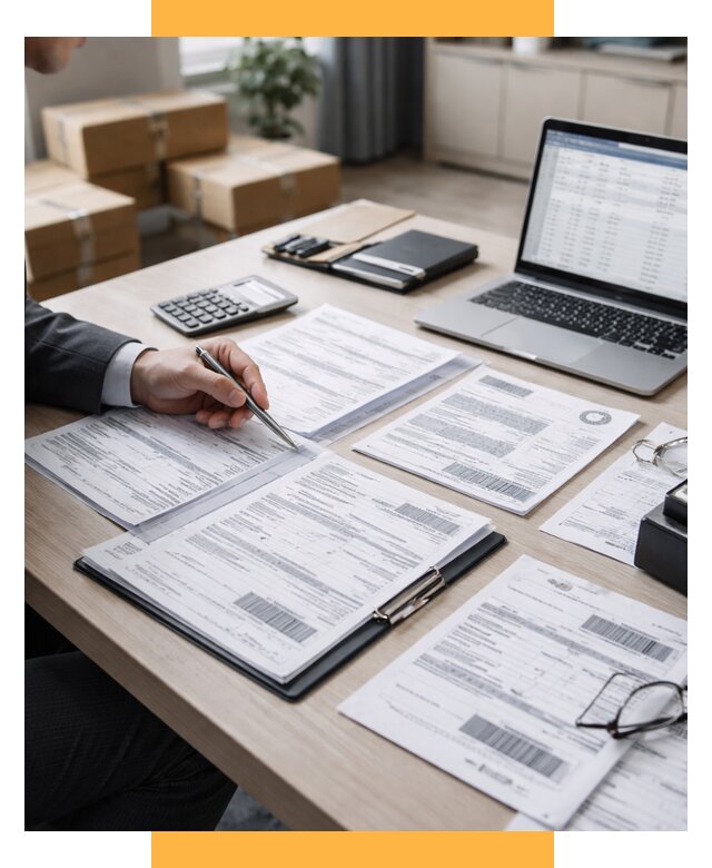 Анализ документов для таможни от 4553 р. - СетСервис-Клн