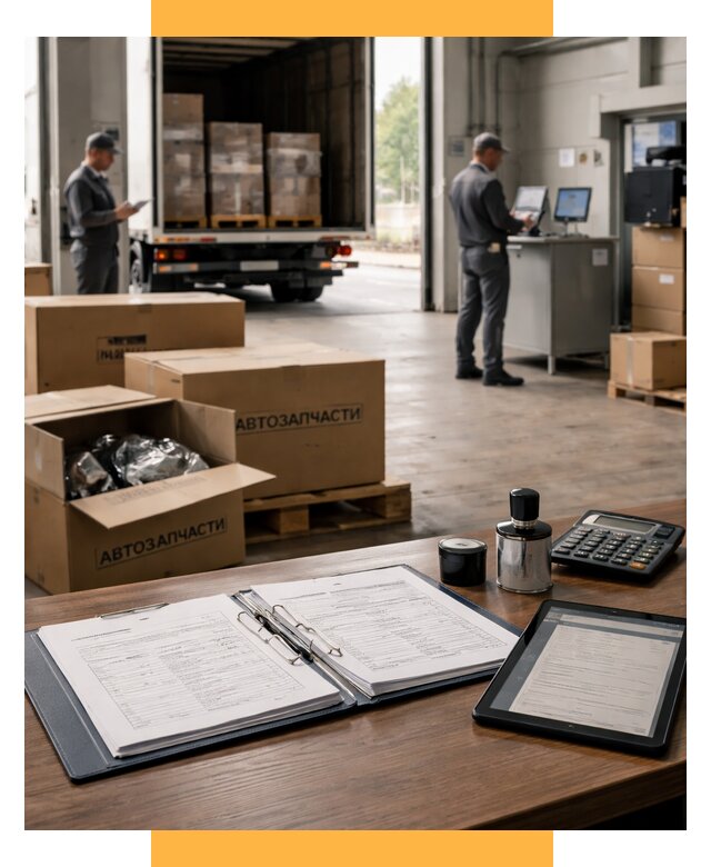 Таможенное оформление автозапчастей под ключ от 8600 р., СетСервис-Клн