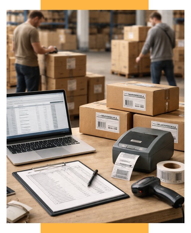 Маркировка импортных товаров от 4553 р. под ключ, СетСервис-Клн